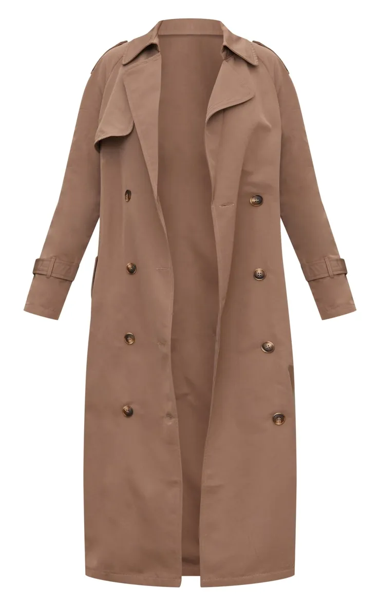 Petite Trench oversize taupe