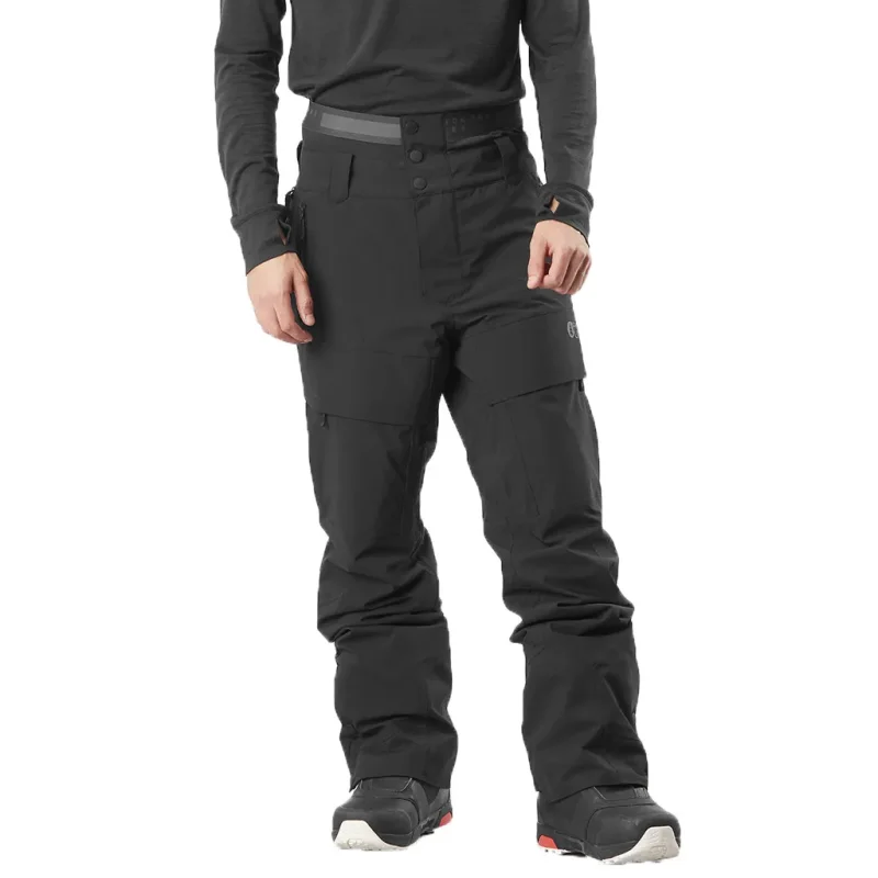 PICTURE ORGANIC Impact Pantalon /noir 2023-2024 Pantalons de Ski Snowboard Doublé chaud