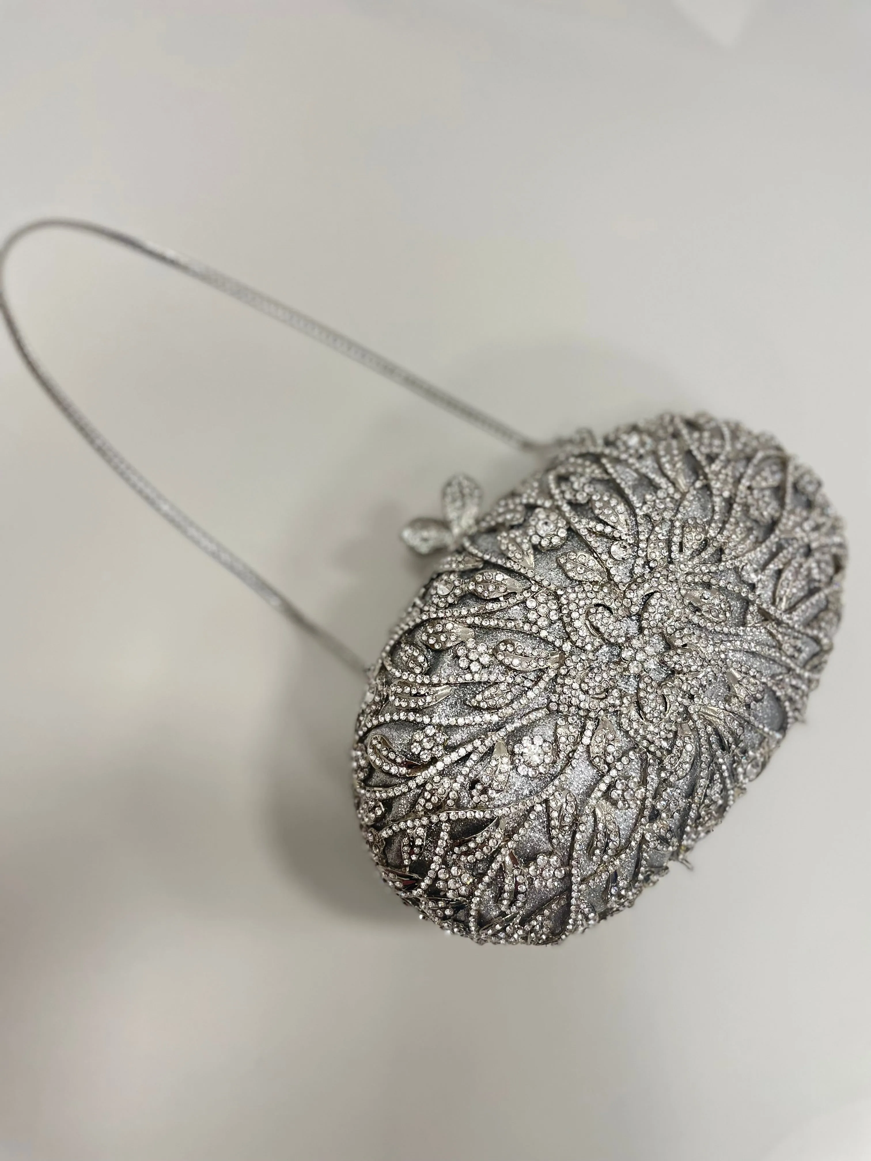 Pochette de soirée en strass