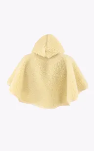 Poncho laine mouton enfant beige La Canadienne - La Canadienne - Gilets / ponchos / capes Textile Beige