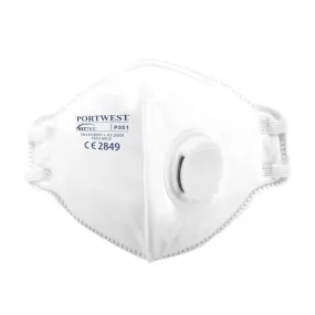 Portwest - Masques jetables pliables FFP3 (Pack de 20)