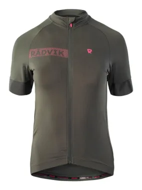 Radvik - Maillot de cyclisme BRAVO - Vert kaki