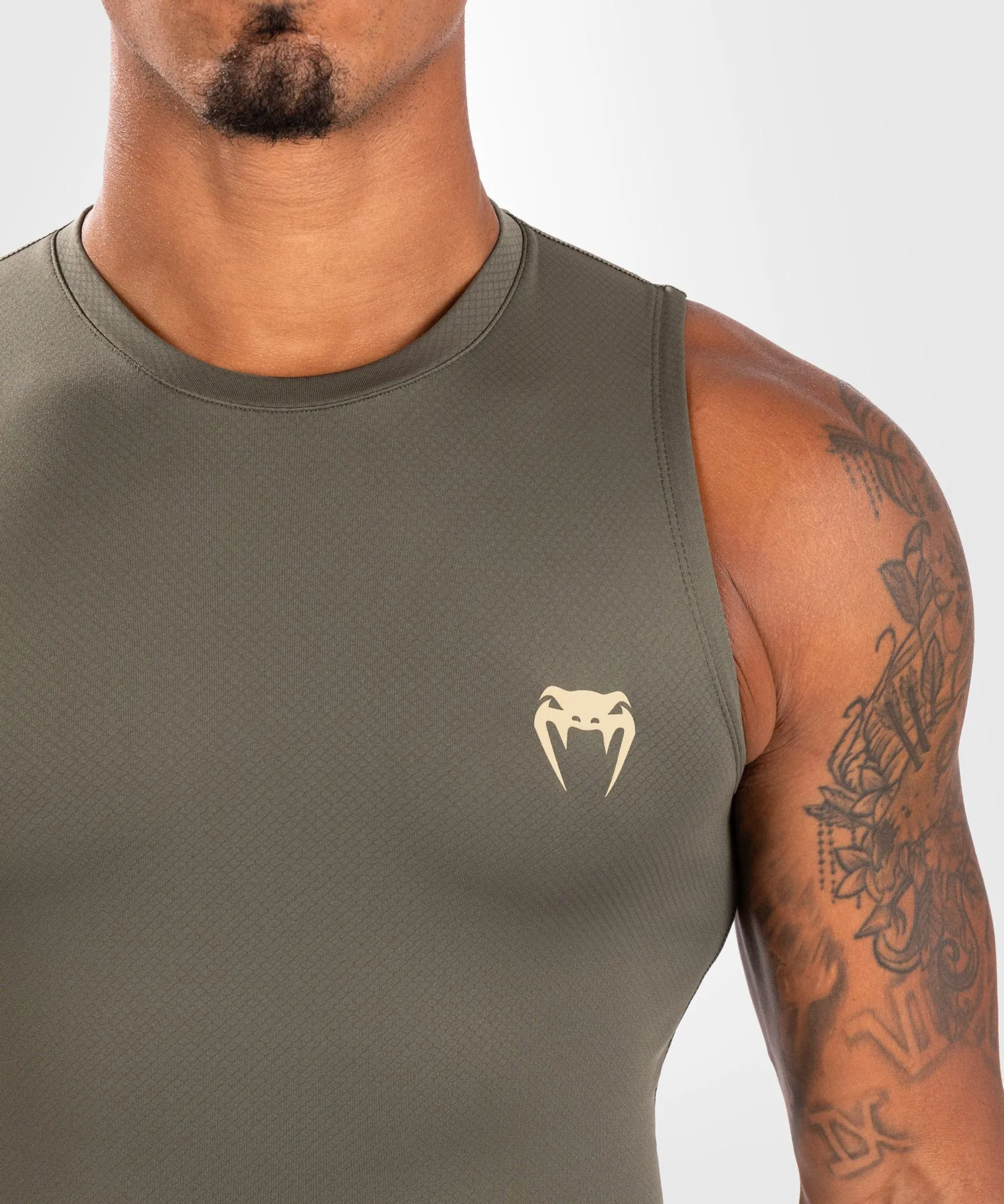 Rashguard sans manches pour hommes Venum Contender - Kaki