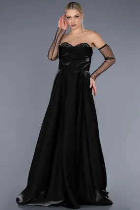 Robe De Soirée Longue Noir ABU3604