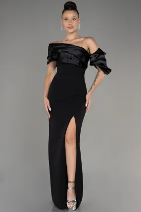 Robe de Soirée Longue Noir ABU4024