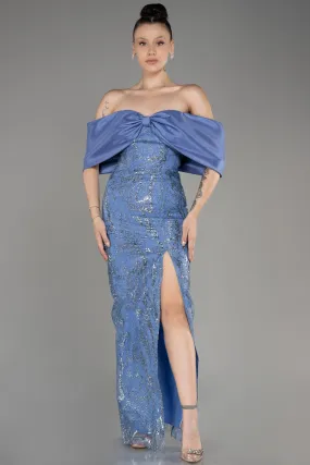 Robe De Soirée Midi Indigo ABK2064