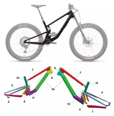 Santa Cruz 5010 Carbon - 2021 - L - Mat