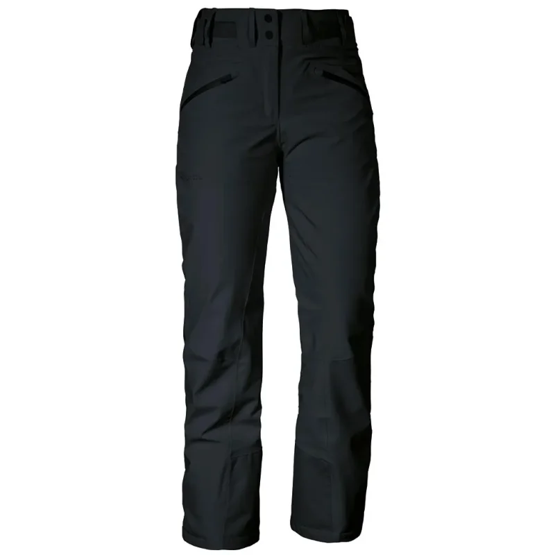 SCHOFFEL Horberg Ski Pantalon W /noir 2022-2023 Pantalons de Ski Snowboard Doublé chaud