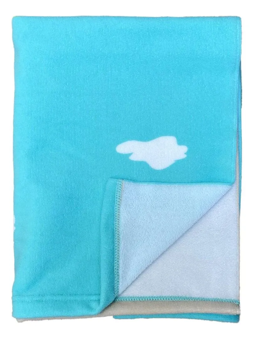 Serviette de plage microfibre Swing 70x140 250 g/m² - Vert clair