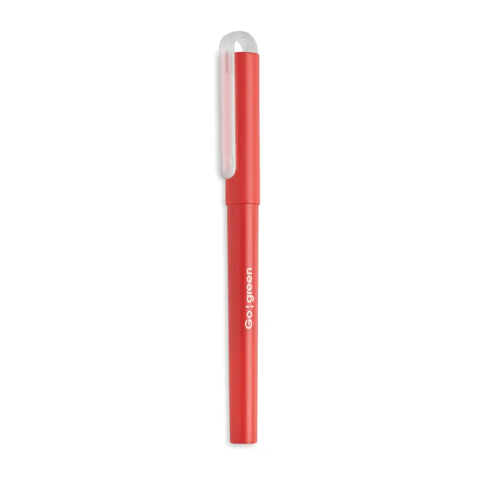 Stylo à encre gel promotionnel en PET recyclé - RPET PEN- Vertlapub