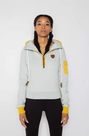 Sweat à capuche demi-zip Neva Arctic Sky