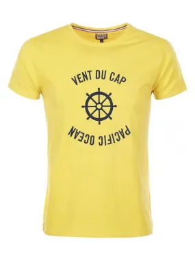 T-shirt manches courtes homme CHERYL - VENT DU CAP - Jaune