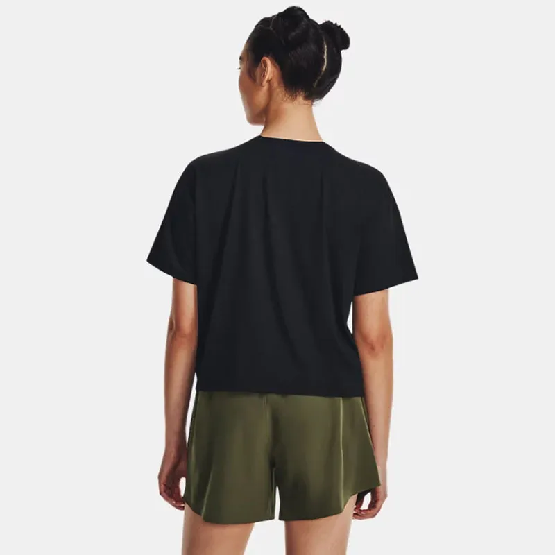 T-shirt manches courtes Under Armour Motion femme - Noir - 1379178-001