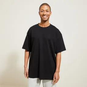 Tee shirt oversize basique Noir | Jules