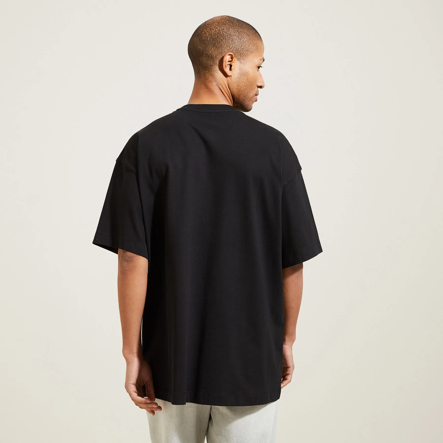 Tee shirt oversize basique Noir | Jules