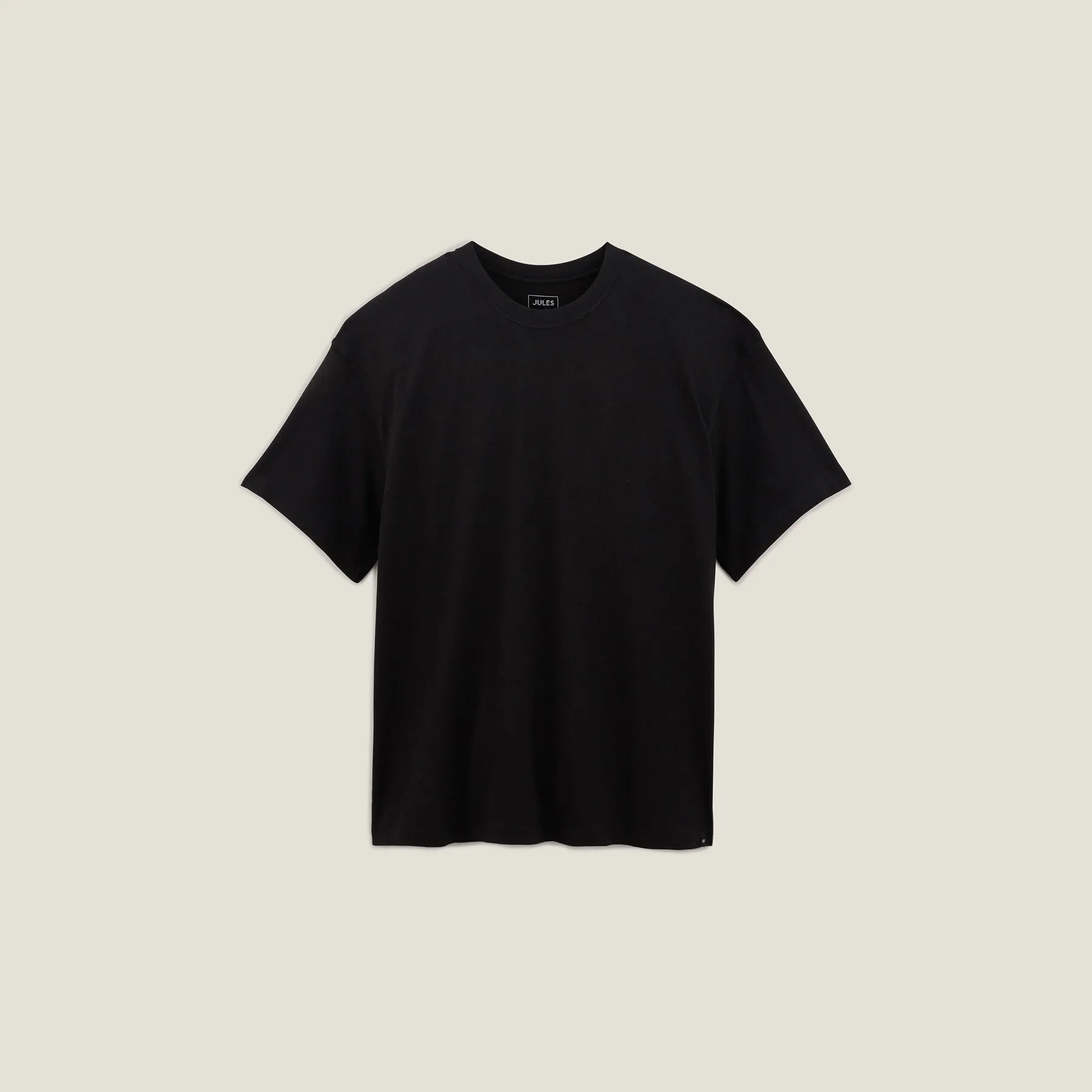 Tee shirt oversize basique Noir | Jules