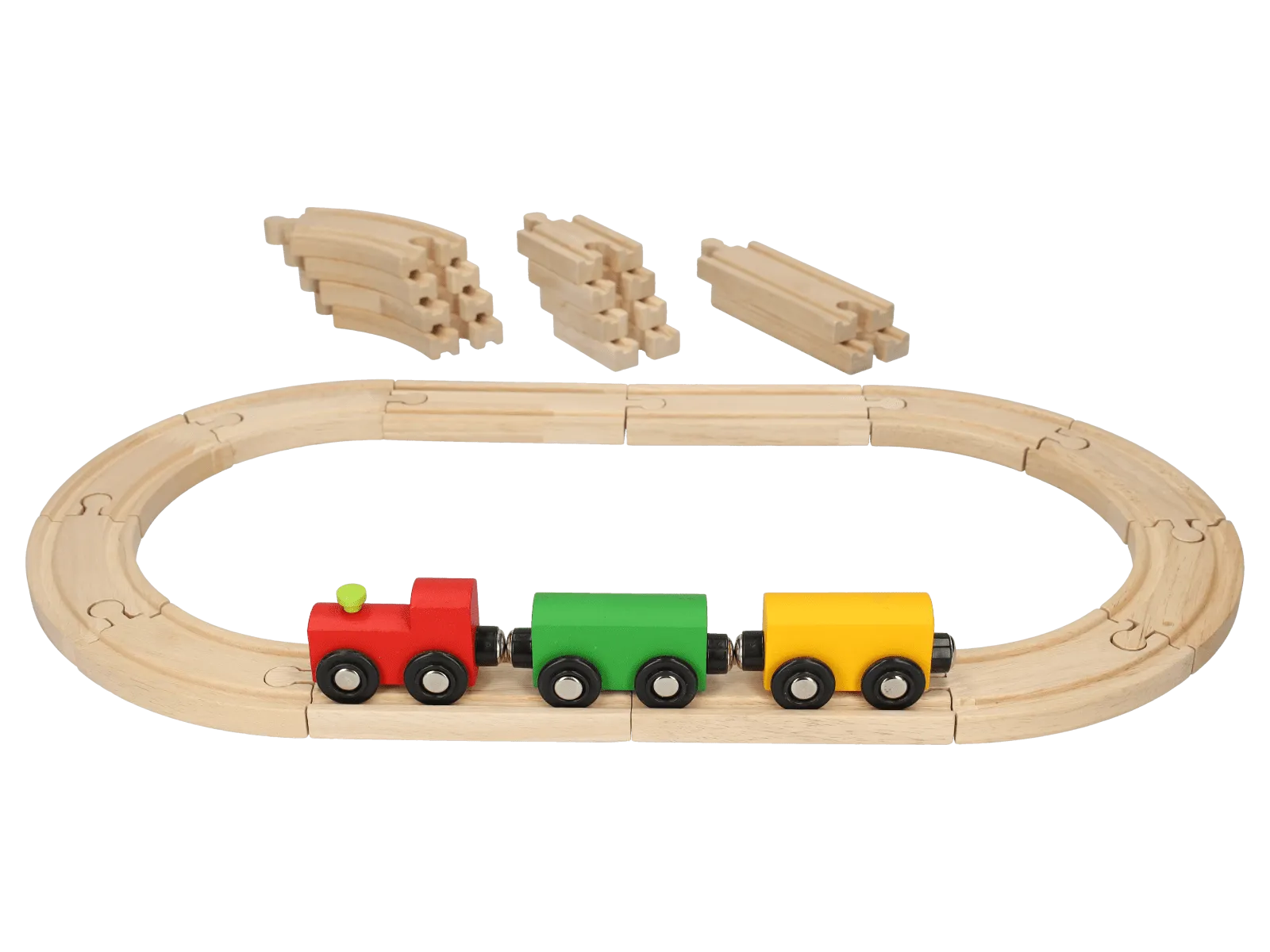 Train en bois 
