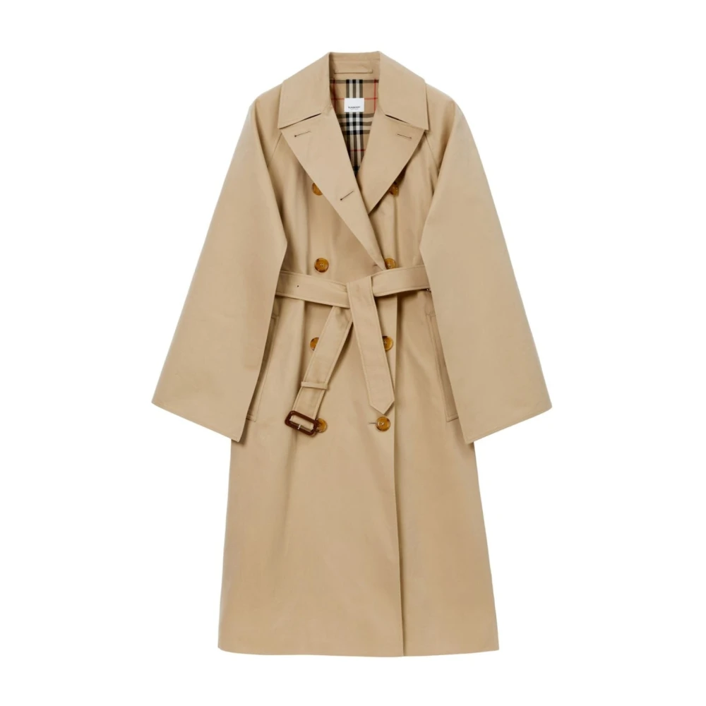 Trench Beige en Coton