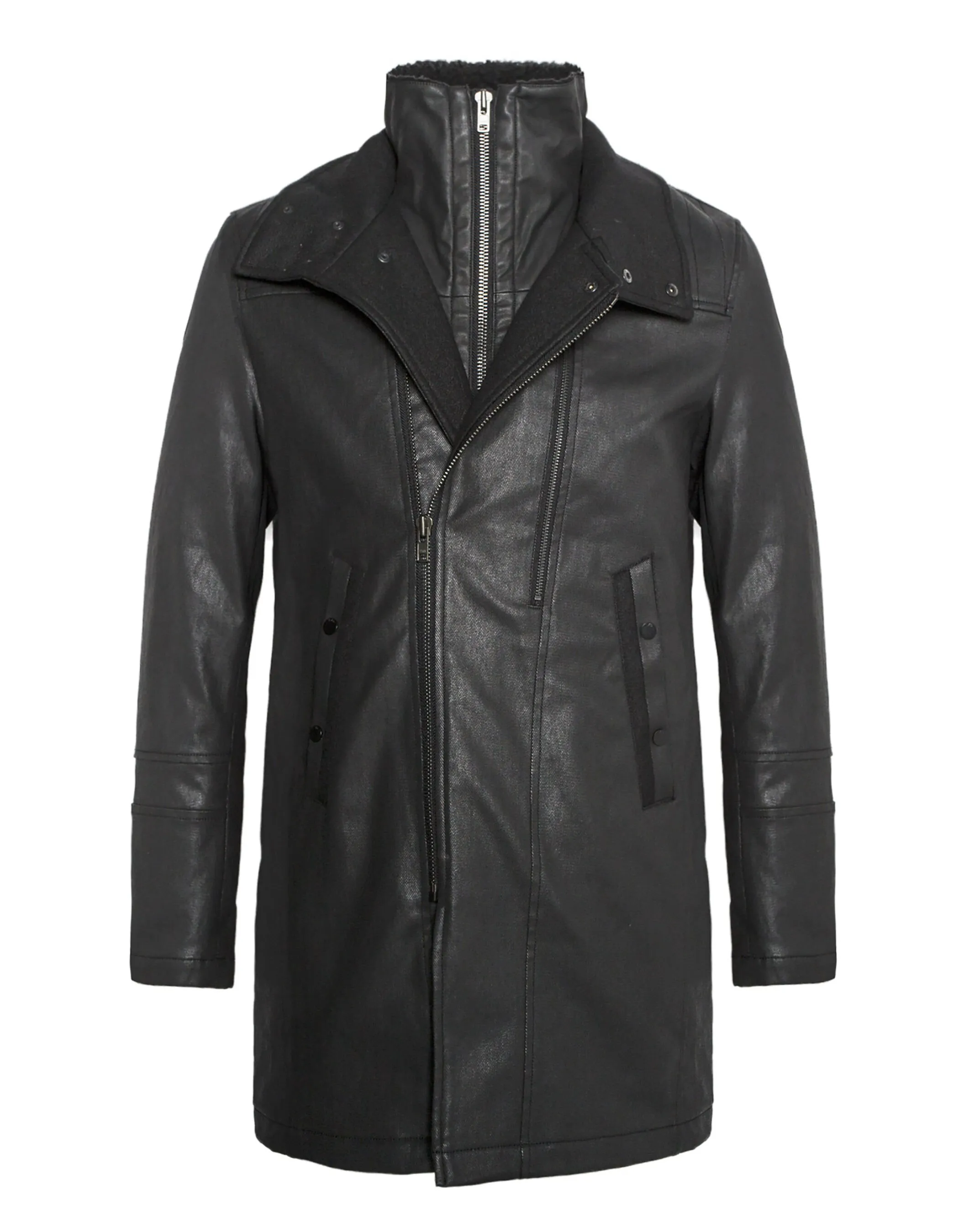 Trench homme noir