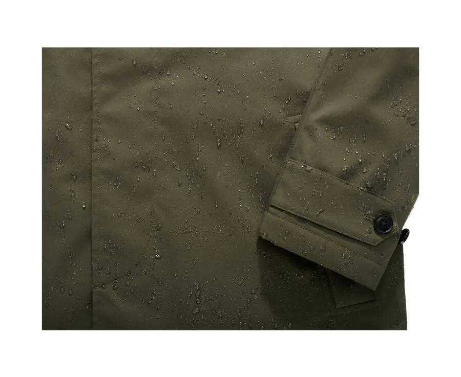 Trench homme Vert foncé matelassé Aurestilde