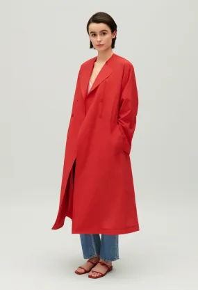 Trench long rouge | Claudie FR