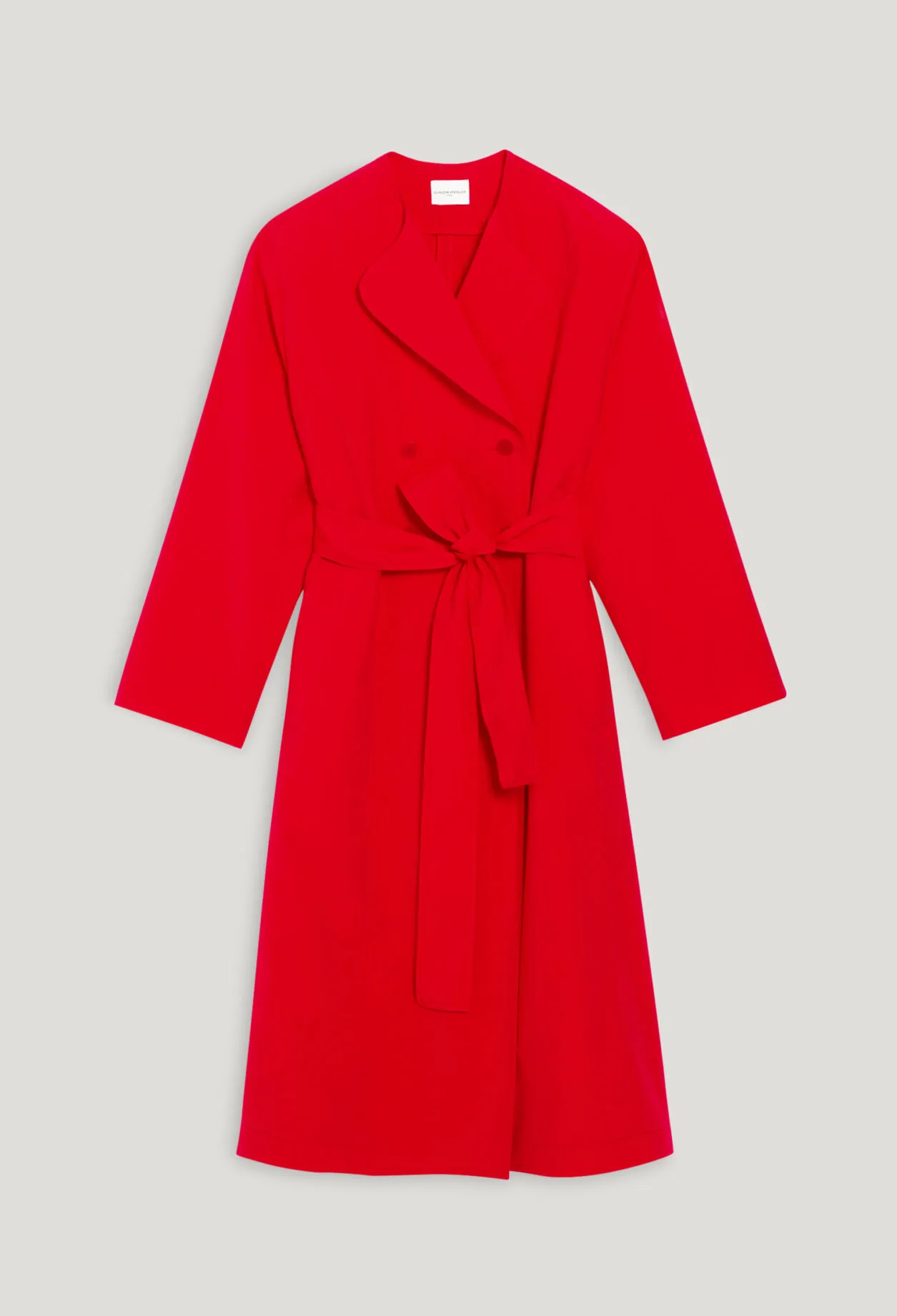 Trench long rouge | Claudie FR