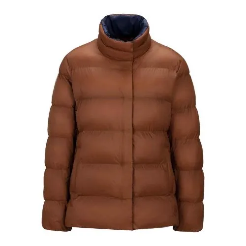 Veste réversible Audi bleu et marron pour femme