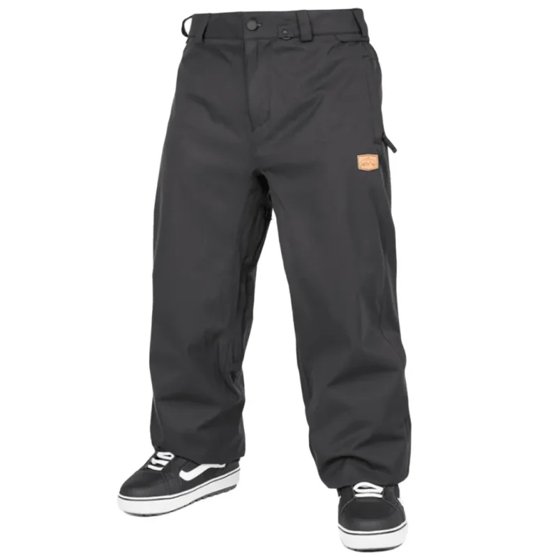 VOLCOM Arthur 20K Pantalon /noir 2024-2025 Pantalons de Ski Snowboard Doublé chaud