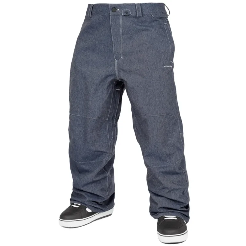 VOLCOM Snow Billow Pantalon /dard denim 2024-2025 Pantalons de Ski Snowboard Doublé chaud