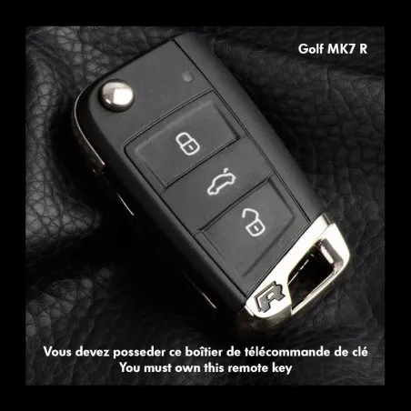 VW Golf 7 R Car Key Shell Carbon Fiber