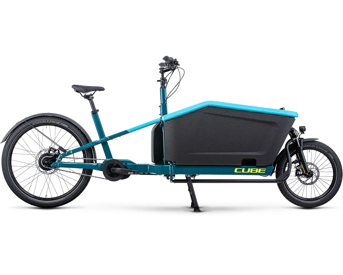 Vélo électrique cargo Unisexe CARGO HYBRID 500 Bleu